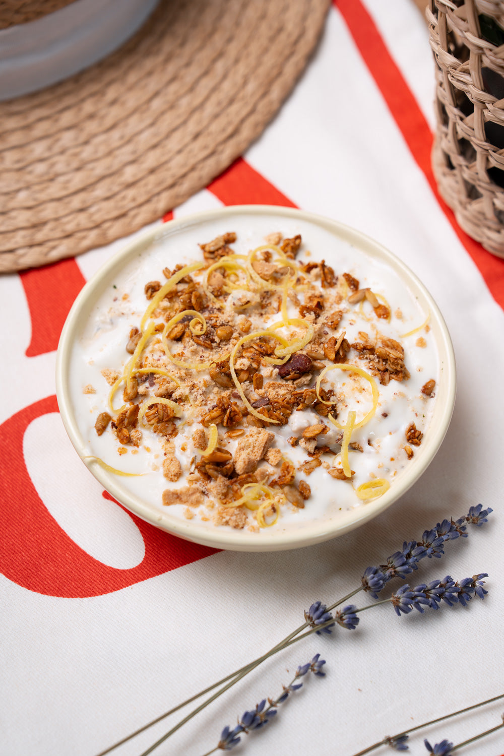 Overnight oats façon tarte au citron meringuée
