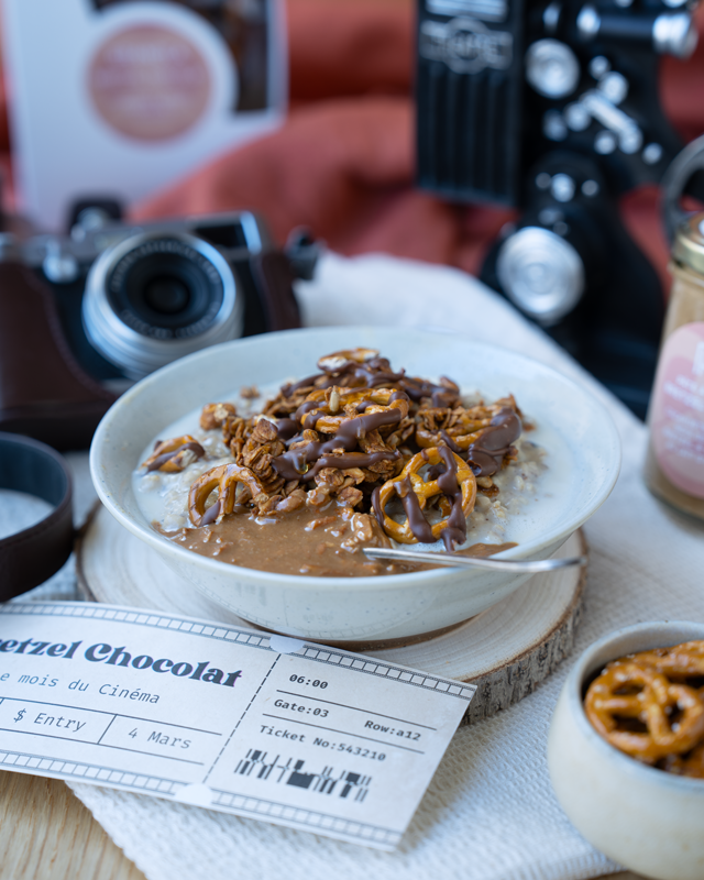 Porridge Bretzel Chocolat au lait