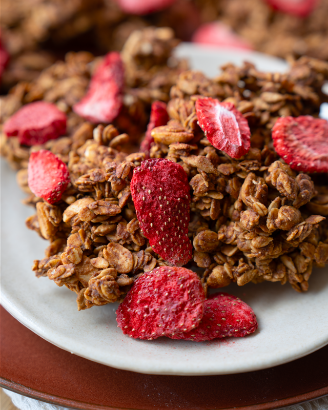 Granola Peanut Butter Jelly - Cacahuètes Fruits rouges