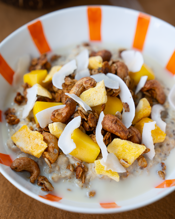 Porridge mangue coco - Mini édition limitée