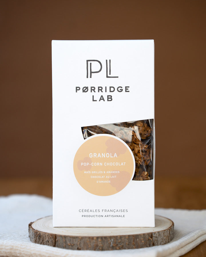 Granola Pop Corn Chocolat au lait