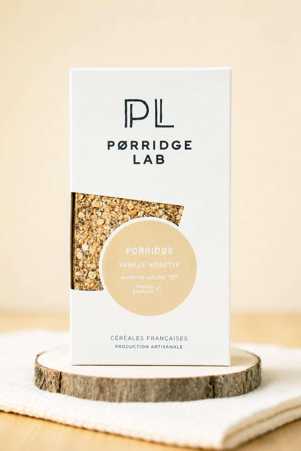 PORRIDGE VANILLE NOISETTE