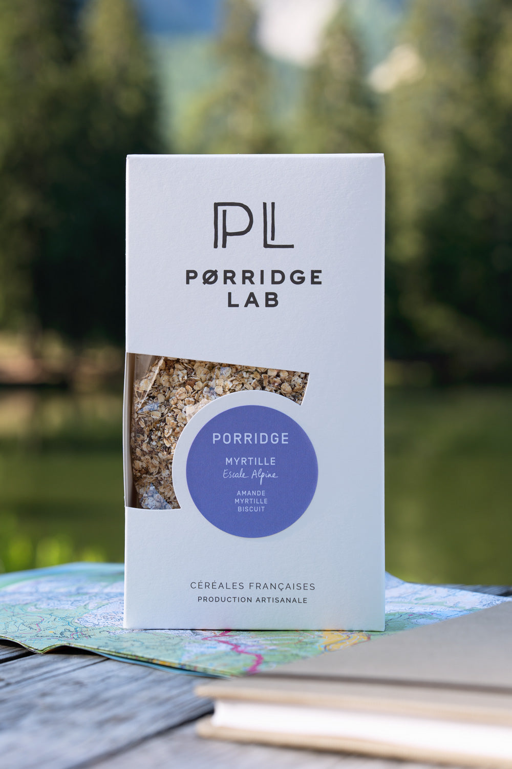 Porridge Myrtille - Escale Alpine