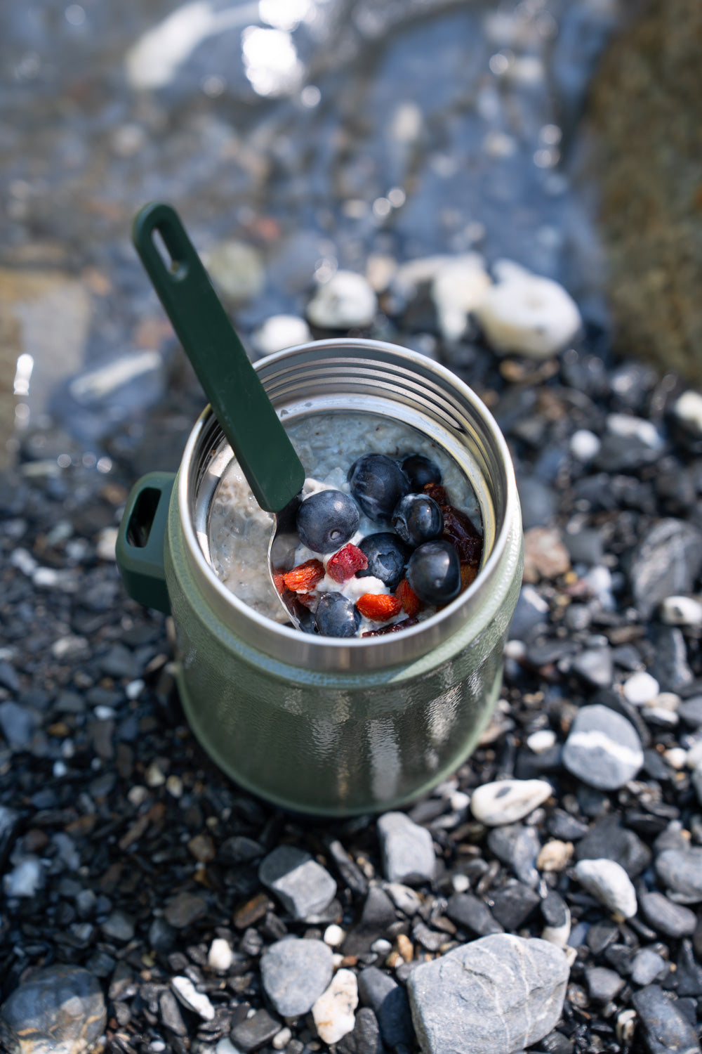 Porridge Myrtille - Escale Alpine