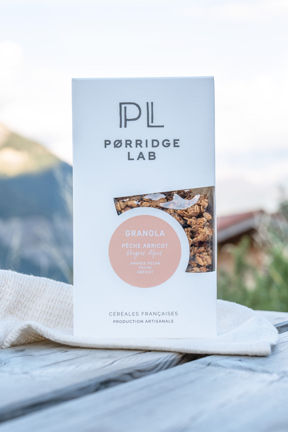 Granola Pêche Abricot - Vergers Alpins