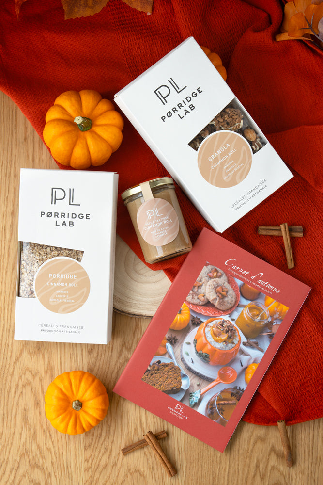 Pack Cinnamon Roll & livre d'automne