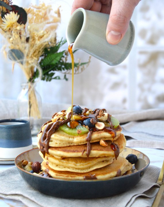 Pancake fluffy vegan