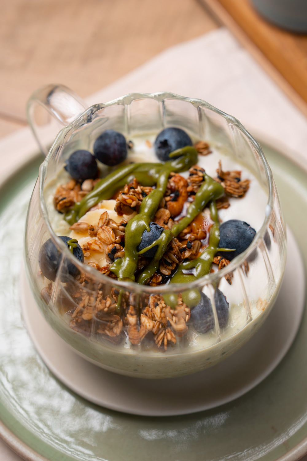 Overnight Oats Matcha Latte