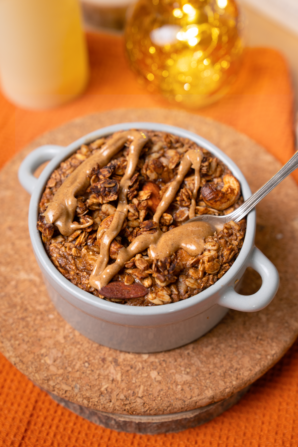 Porridge au four façon Pumpkin Spice