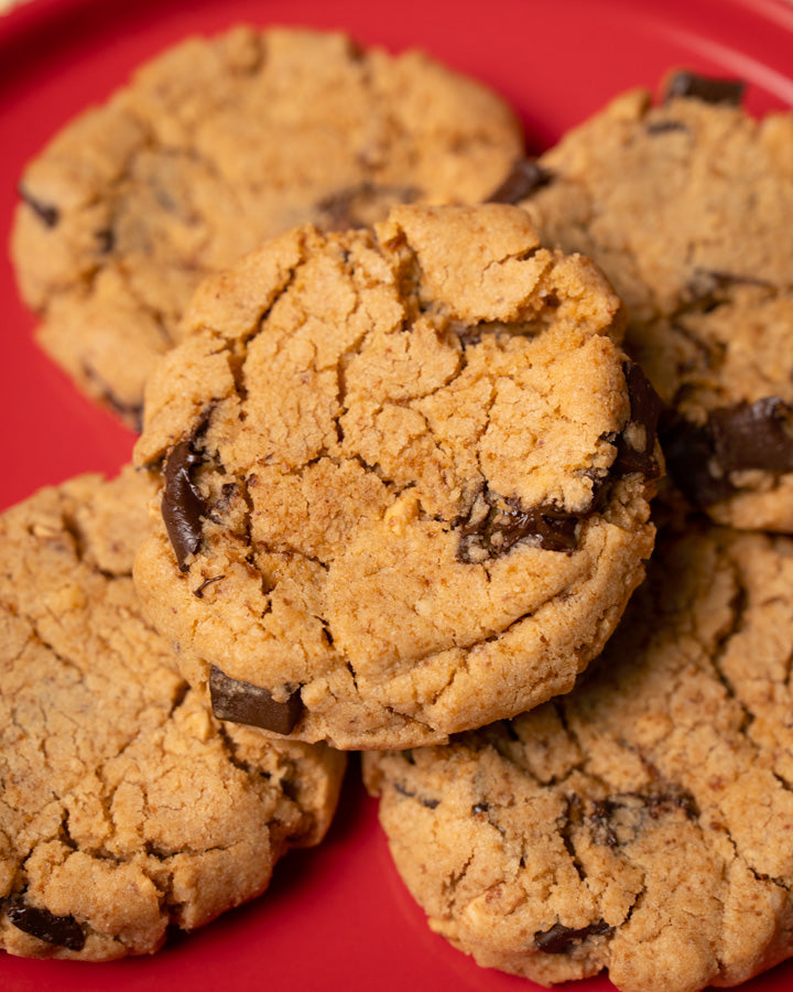Cookies cacahuètes crousti-moelleux vegan