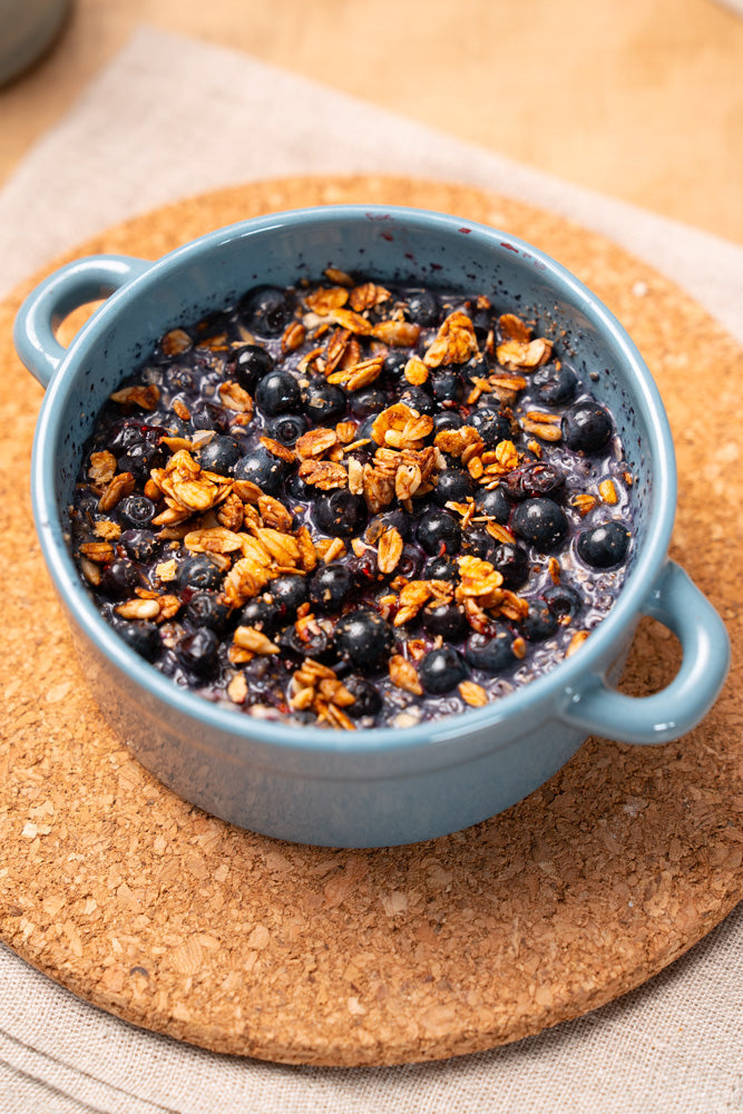Porridge au four à la myrtille (Baked Oats) : la recette facile et moelleuse