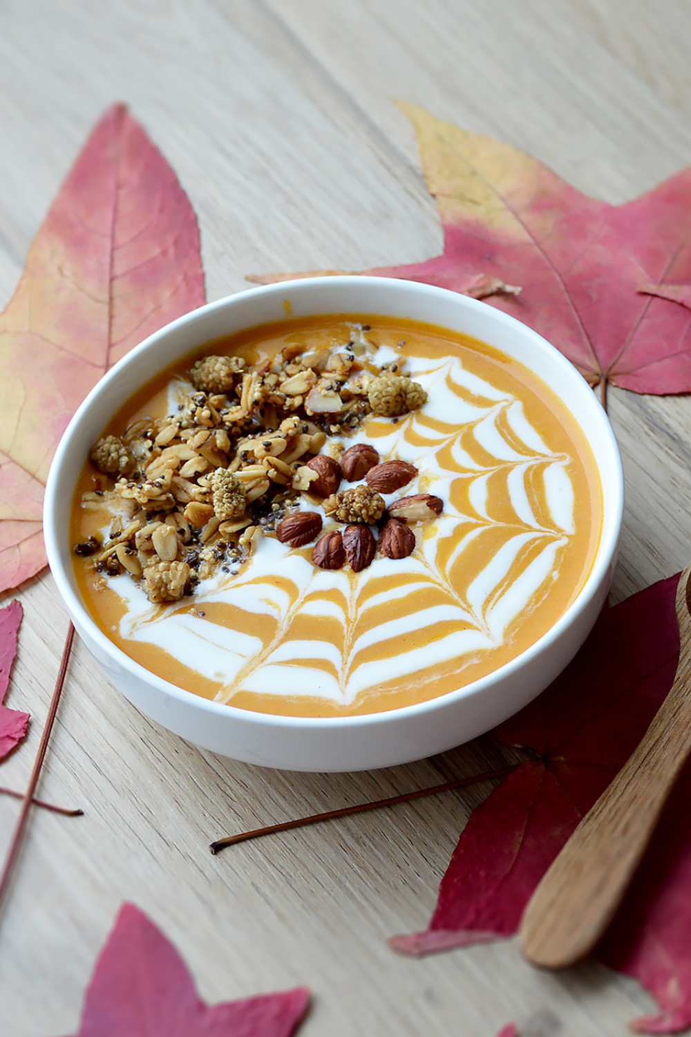 Smoothie bol à la courge