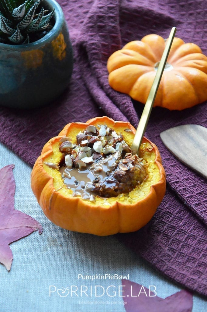 Porridge au four à la courge