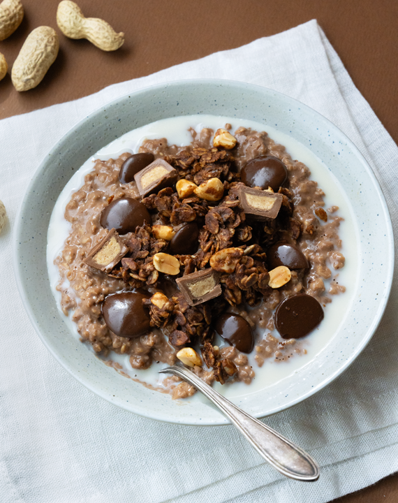 porridge peanut butter cup