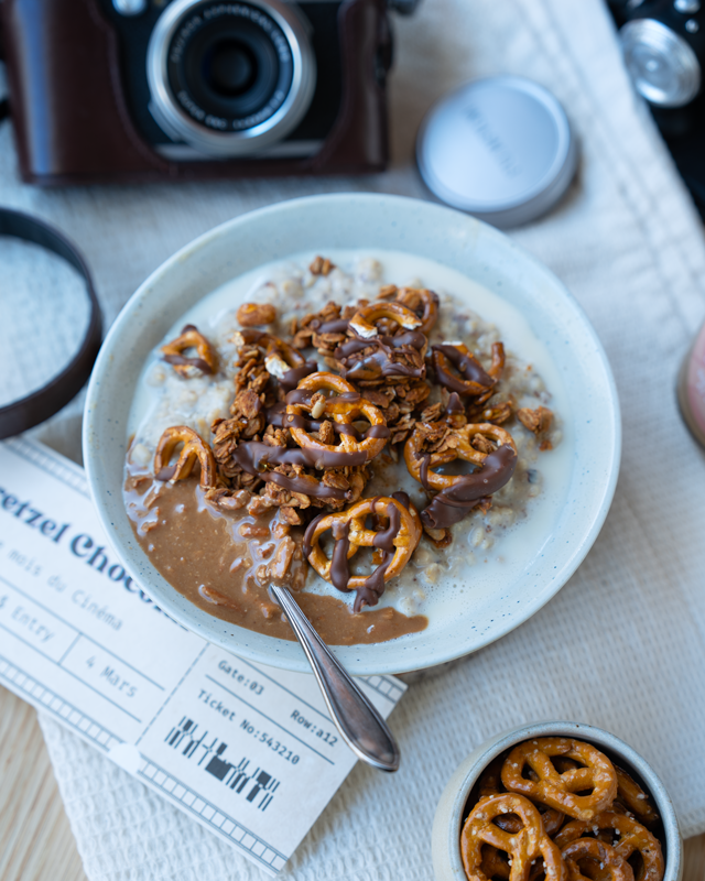 Porridge Bretzel Chocolat au lait