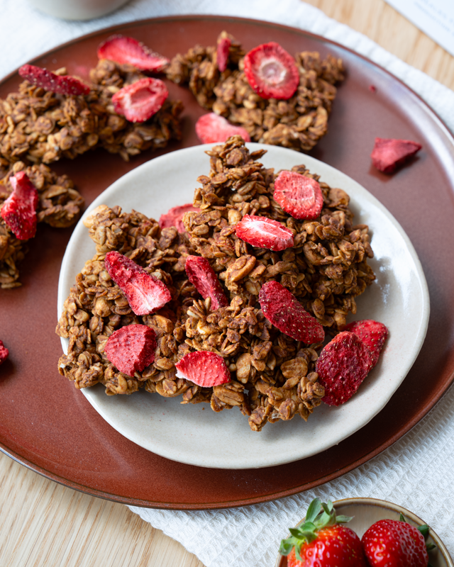 Granola Peanut Butter Jelly - Cacahuètes Fruits rouges