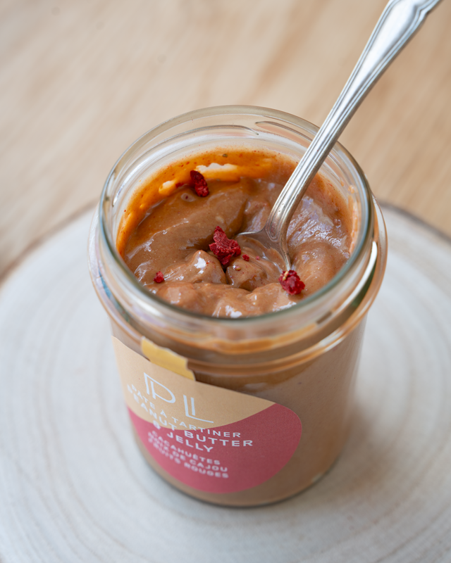 Pâte à tartiner Peanut Butter Jelly - Cacahuètes Fruits Rouges