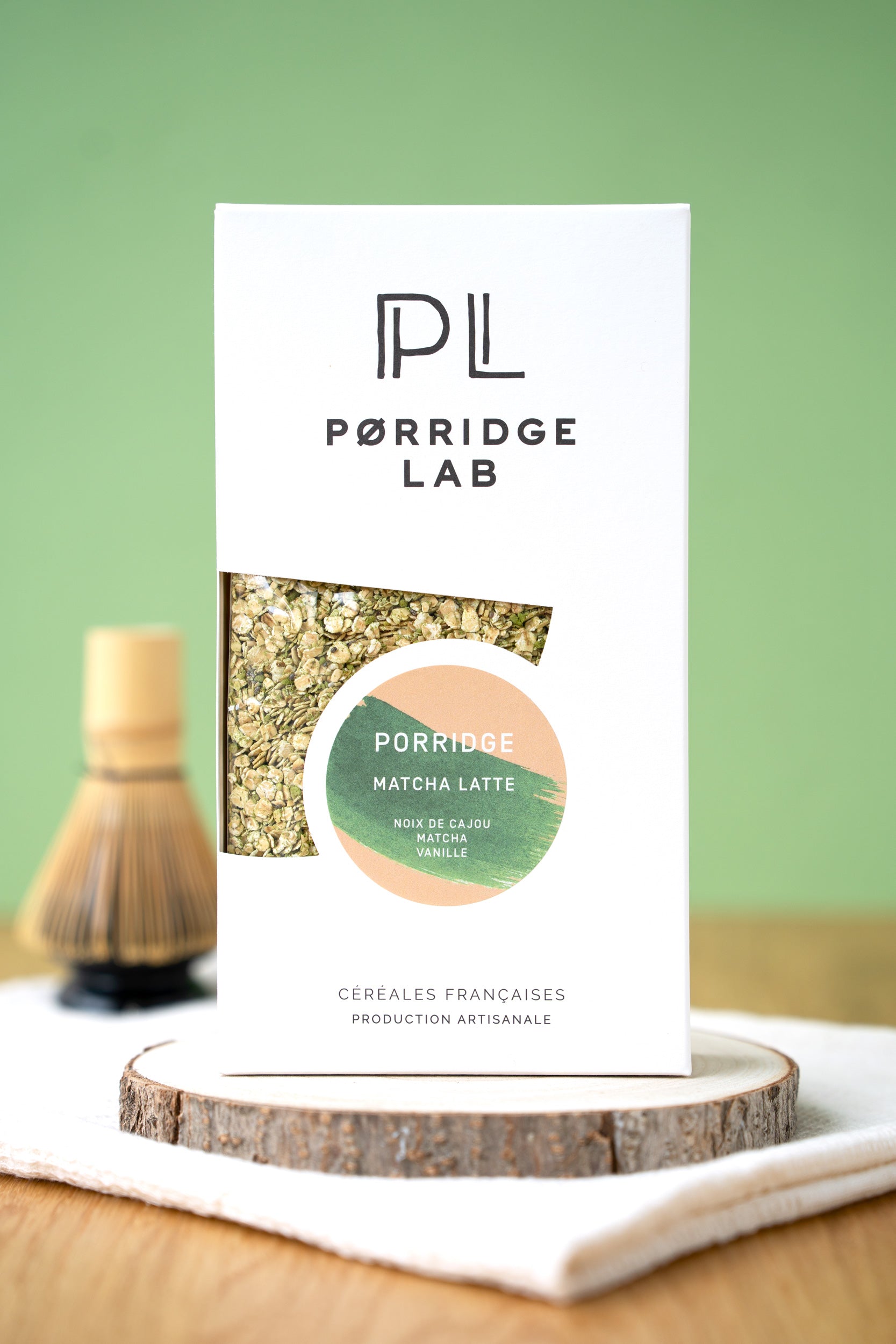 Porridge Matcha Latte