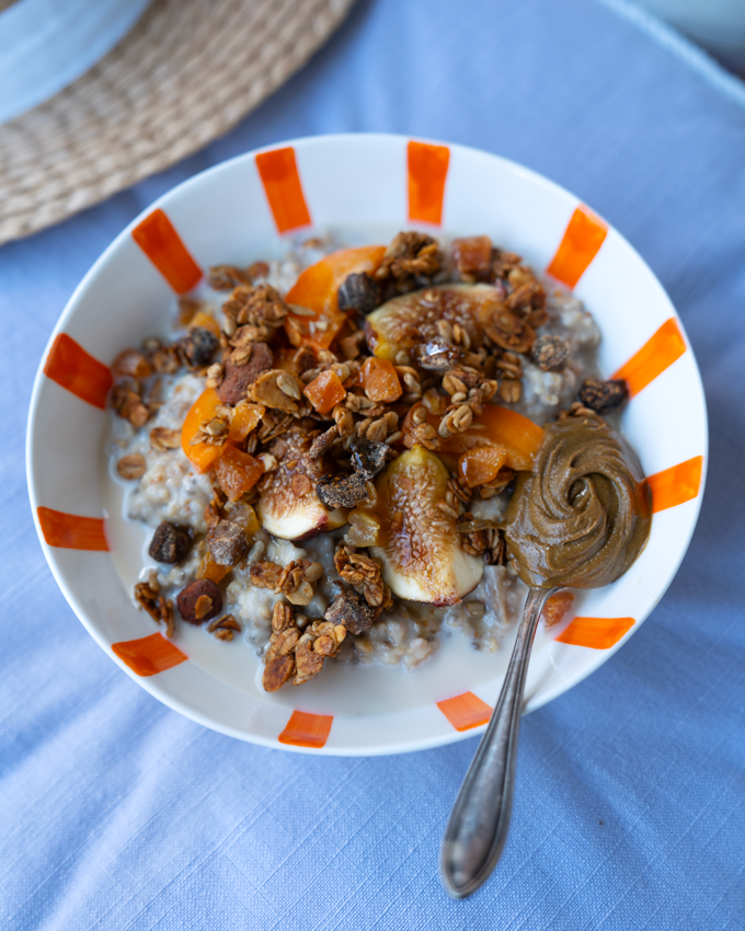 Porridge Matin d'été - Figue Abricot Amandes