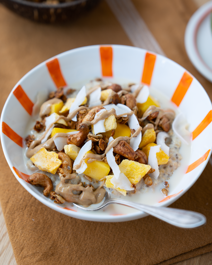 Porridge mangue coco - Mini édition limitée