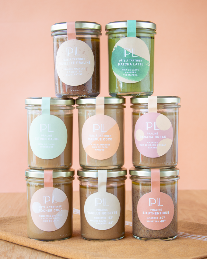Pack été - pâtes à tartiner