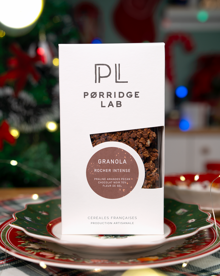 Granola Rocher Praliné Intense - Pecan Amande Noir