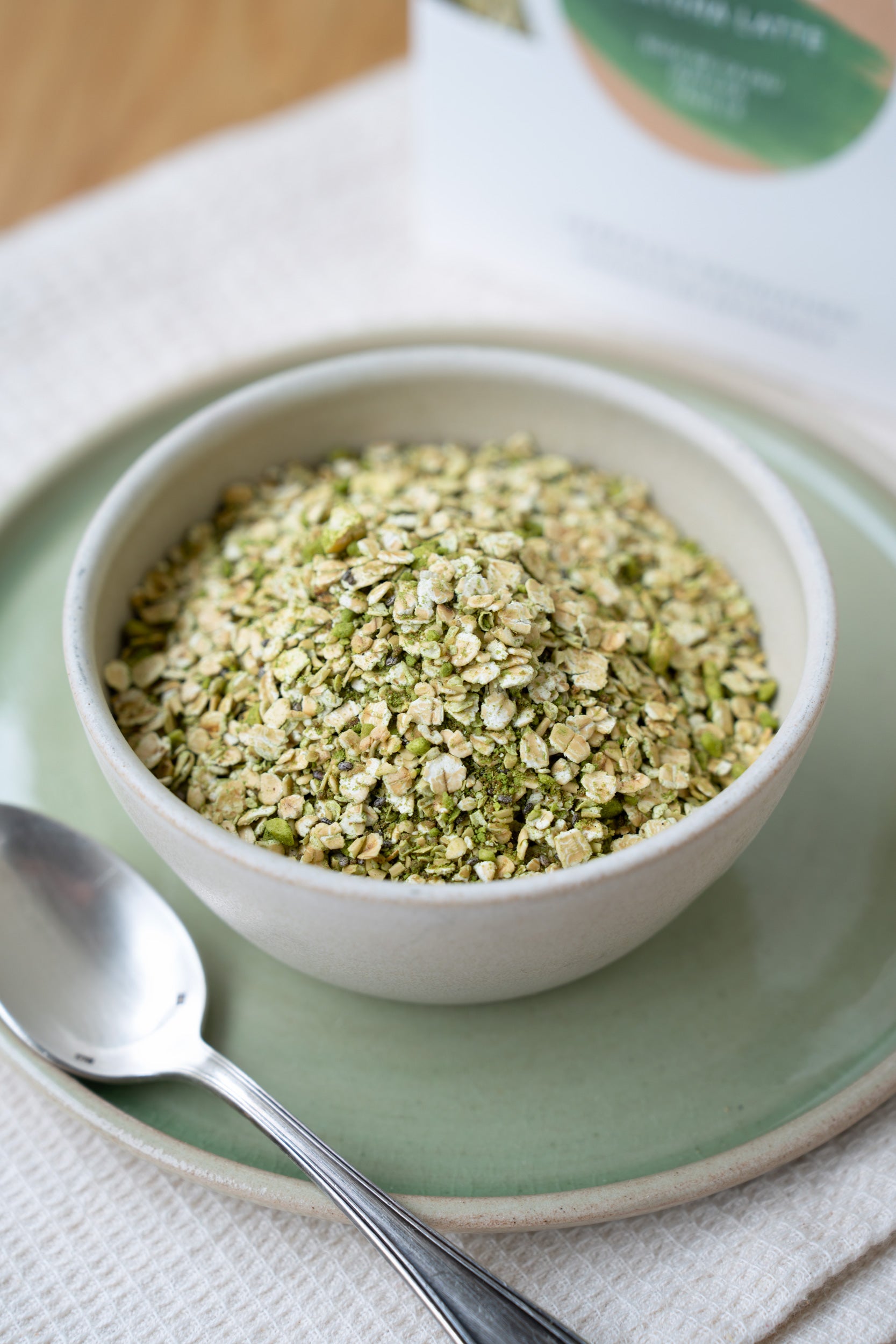 Porridge Matcha Latte