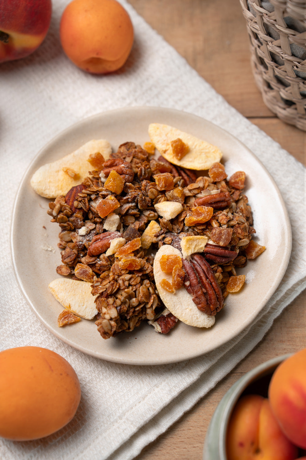 Granola Pêche Abricot - Vergers Alpins