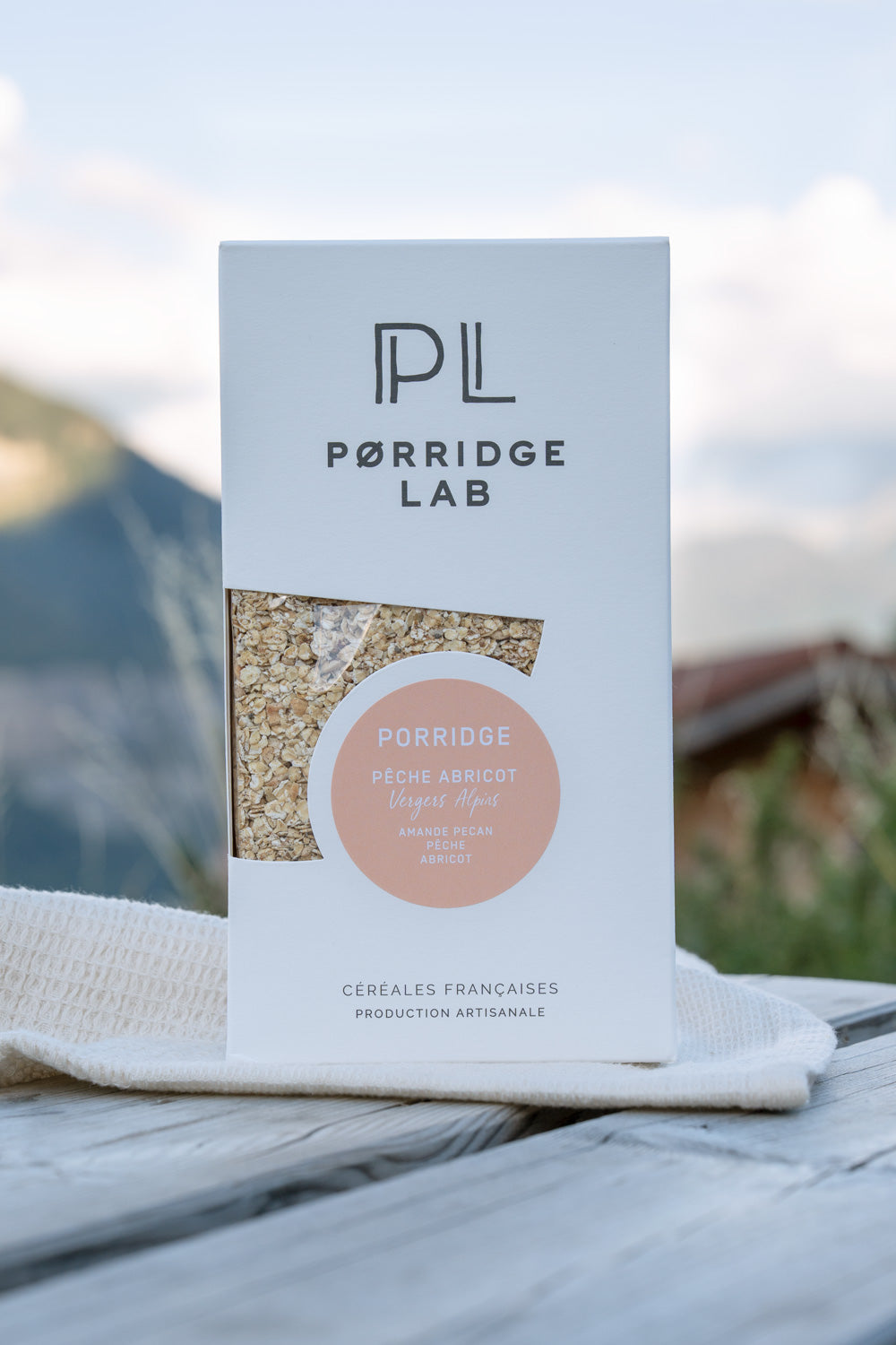 Porridge Pêche Abricot - Vergers Alpins