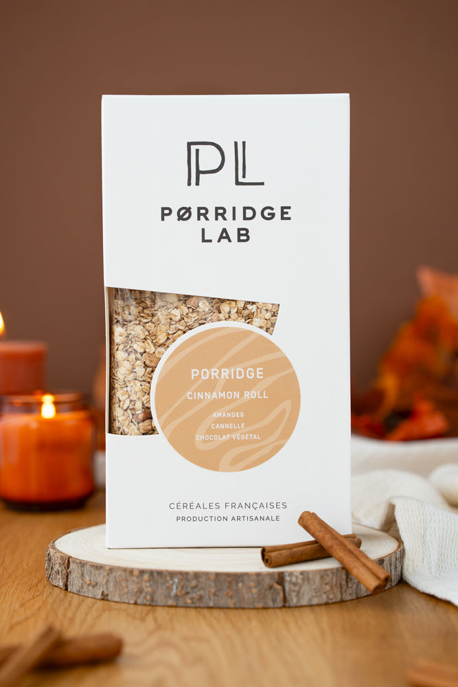 Porridge Cinnamon Roll