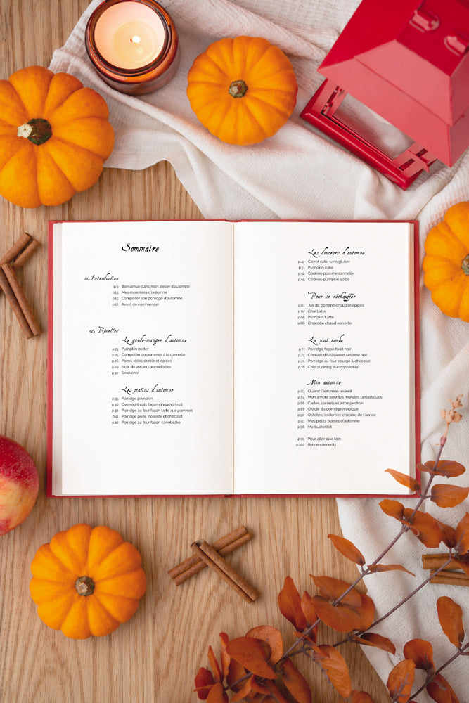 Carnet d'automne - Porridges, douceurs & recettes de saison